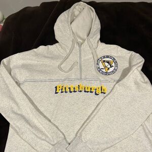 Pittsburgh Penguins Quarter Zip Hoodie